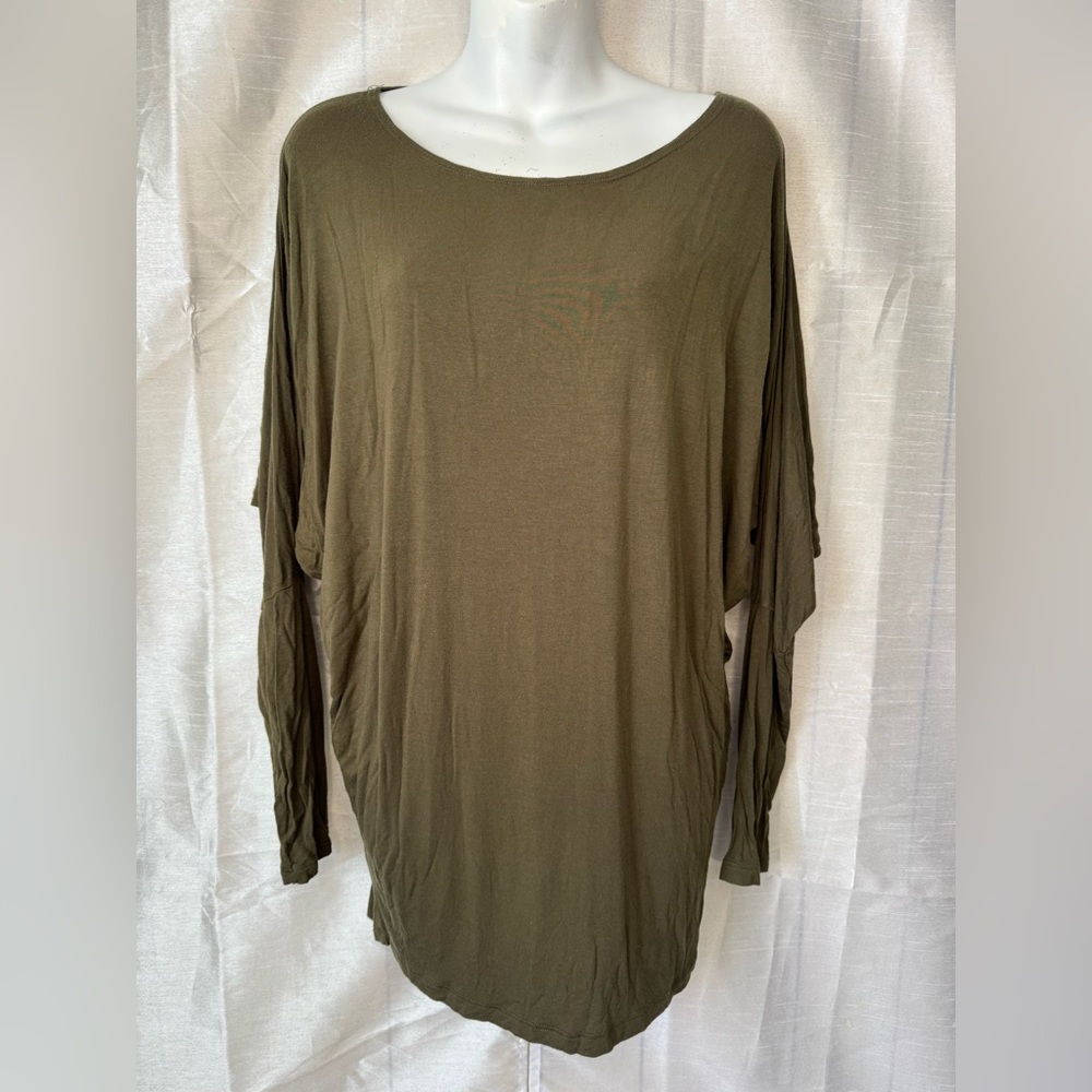Olive Green Women's Top